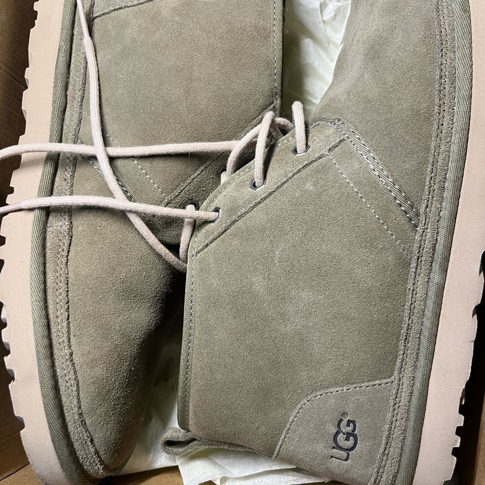 UGG Men's Suede Boots - Tan size 12